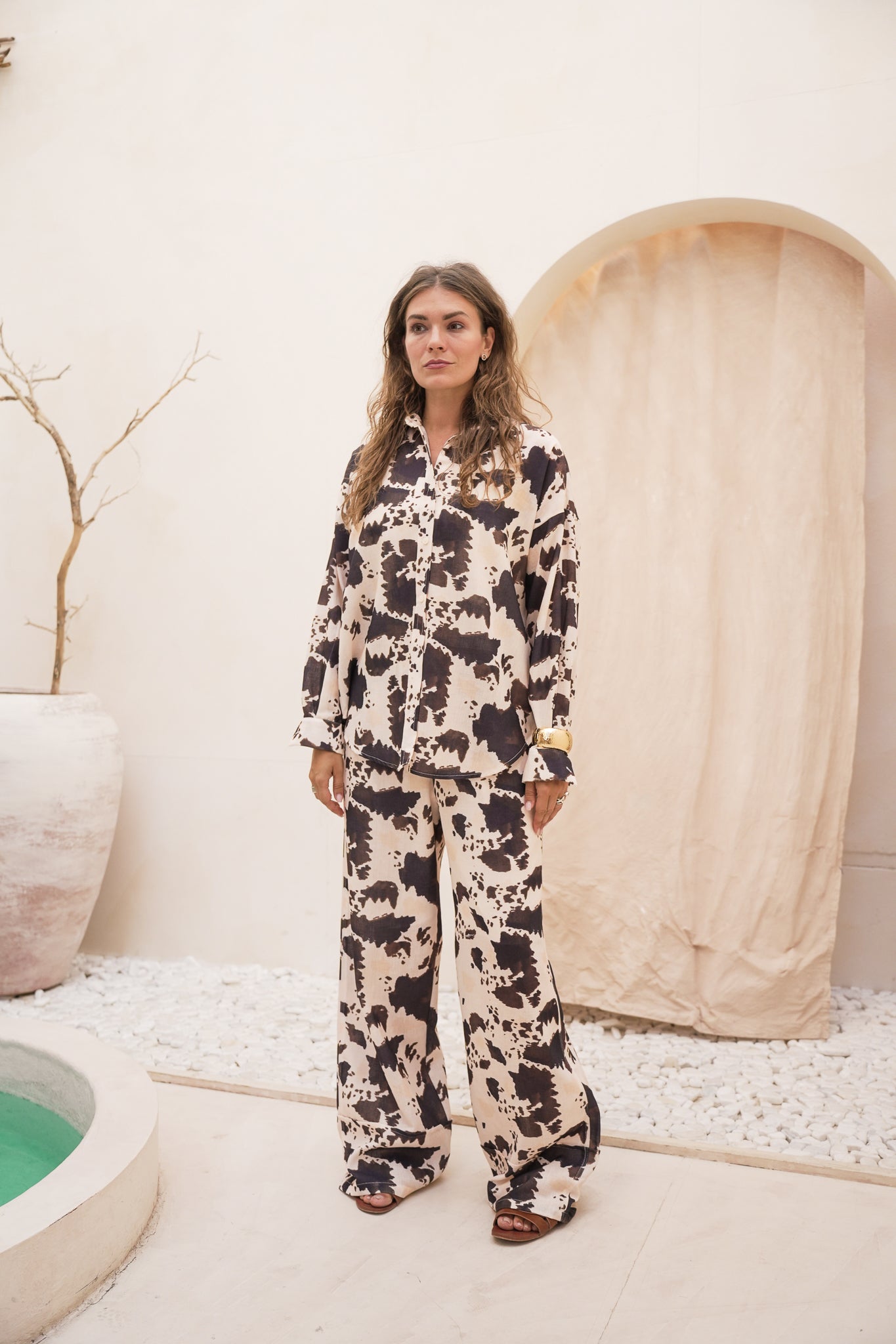 Oversized Loungewear Set - Relaxed Fit Two-Piece