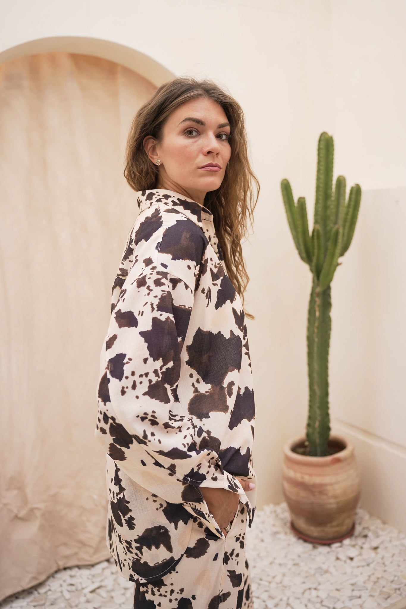 Oversized Loungewear Set - Relaxed Fit Two-Piece