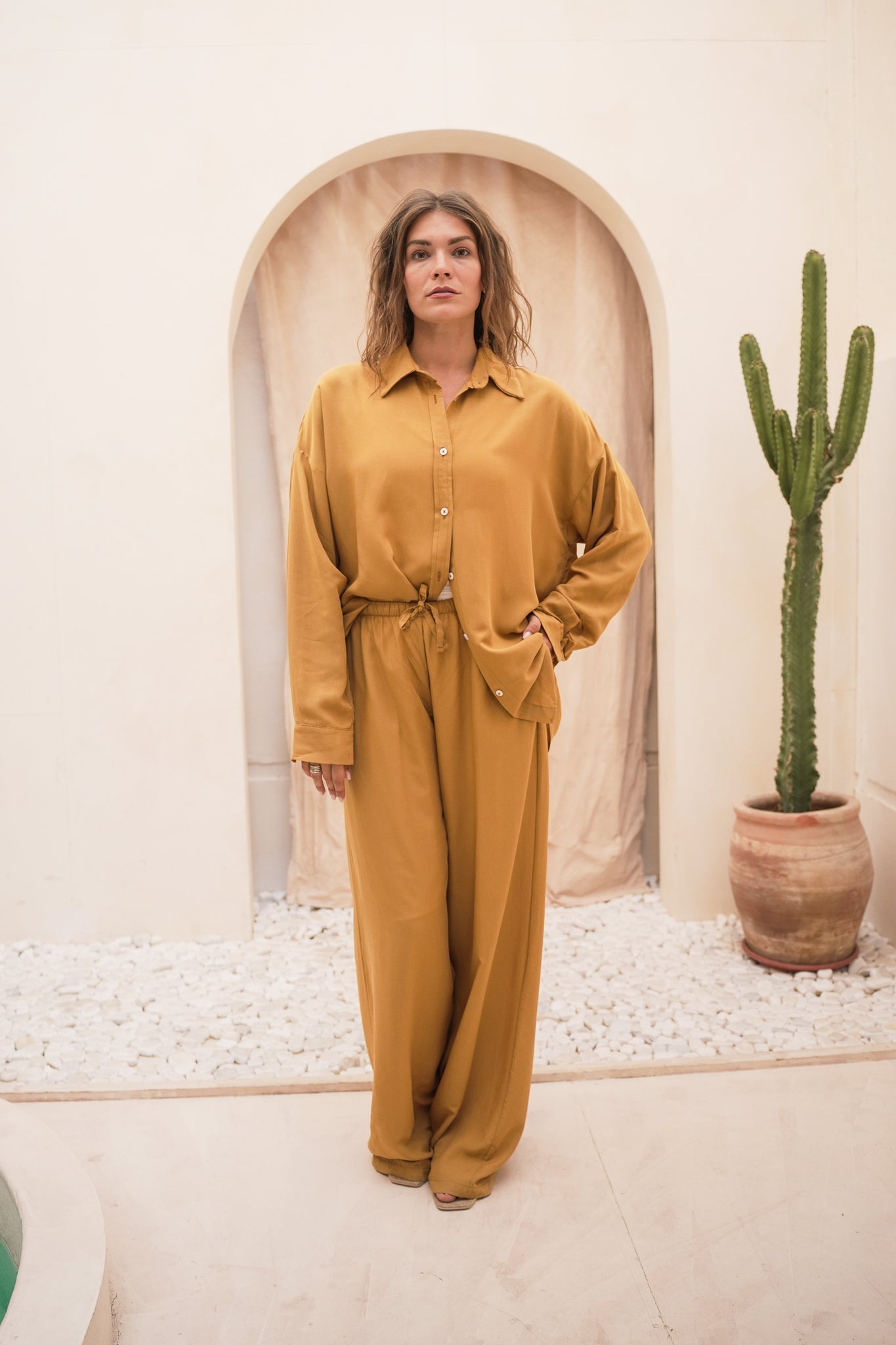 Basic Comfy Two-Piece Set - Full sleeves