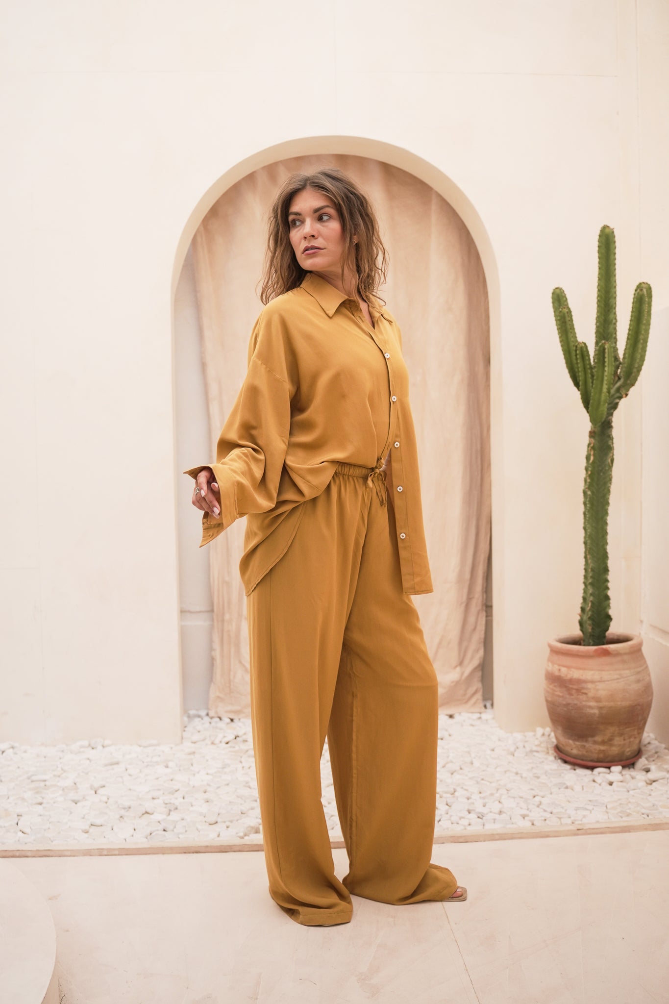 Basic Comfy Two-Piece Set - Full sleeves