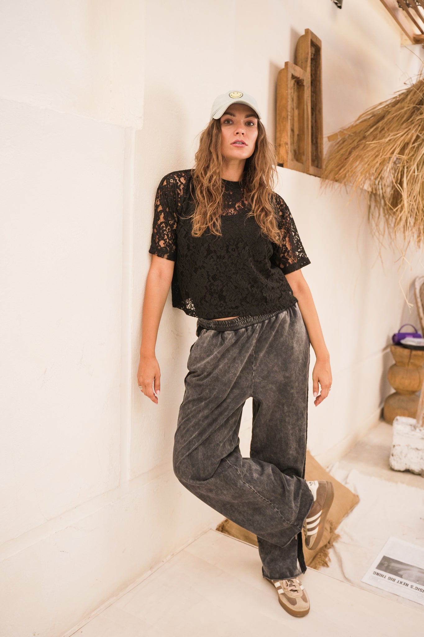 Sheer Lace T-Shirt See-Through