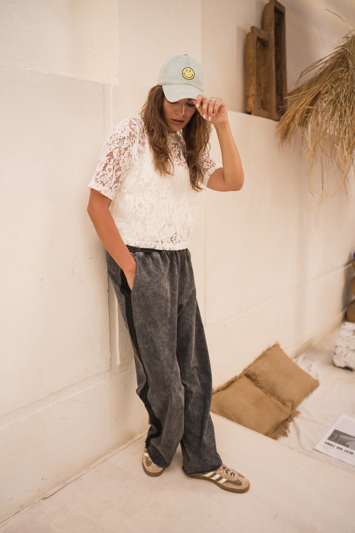 Sheer Lace T-Shirt See-Through