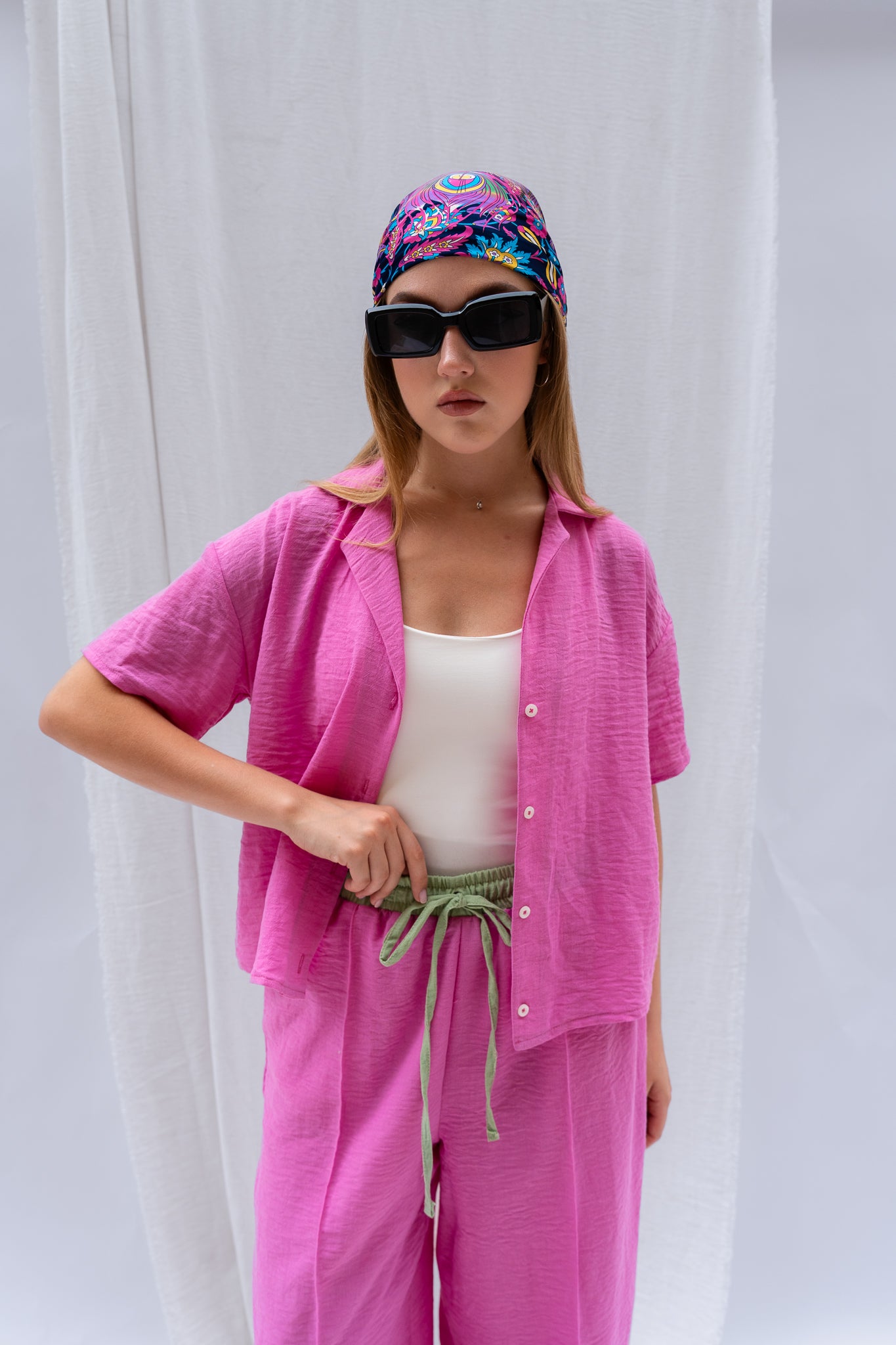 Basic Comfy Two-Piece Set - Half Sleeves
