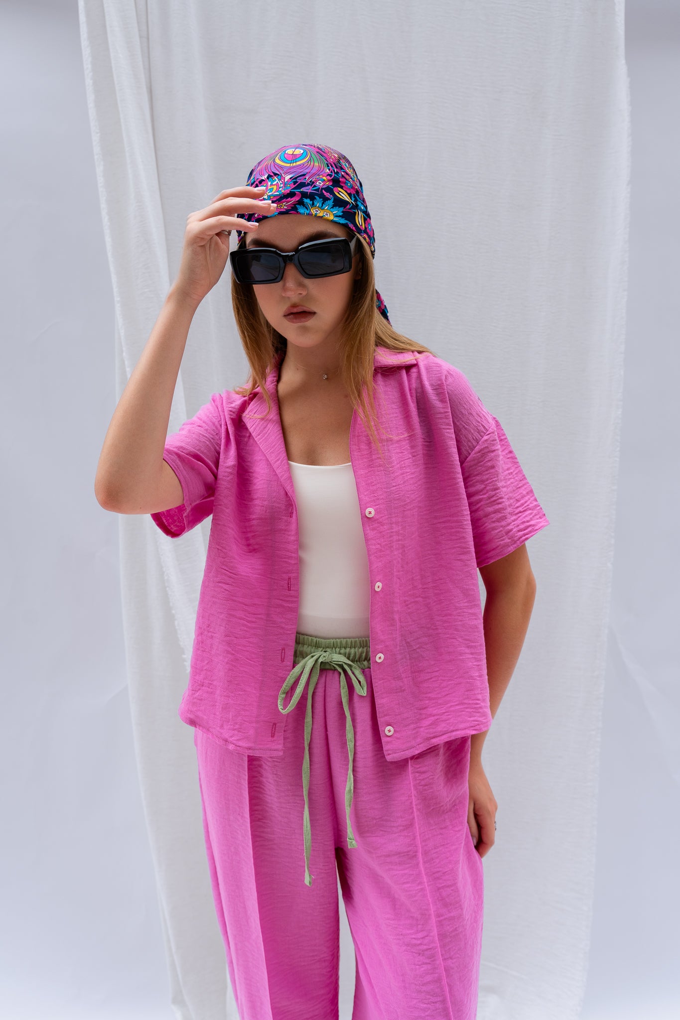 Basic Comfy Two-Piece Set - Half Sleeves