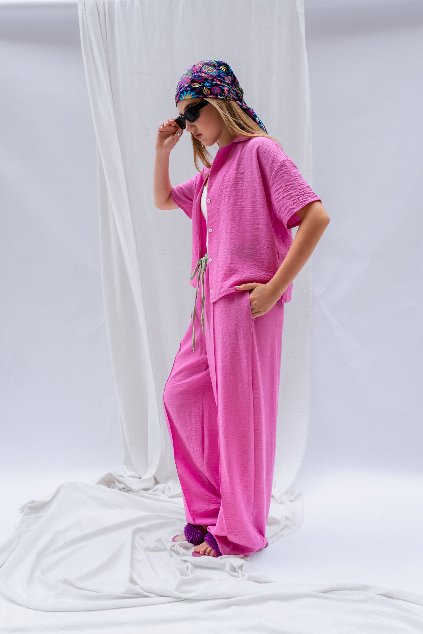 Basic Comfy Two-Piece Set - Half Sleeves