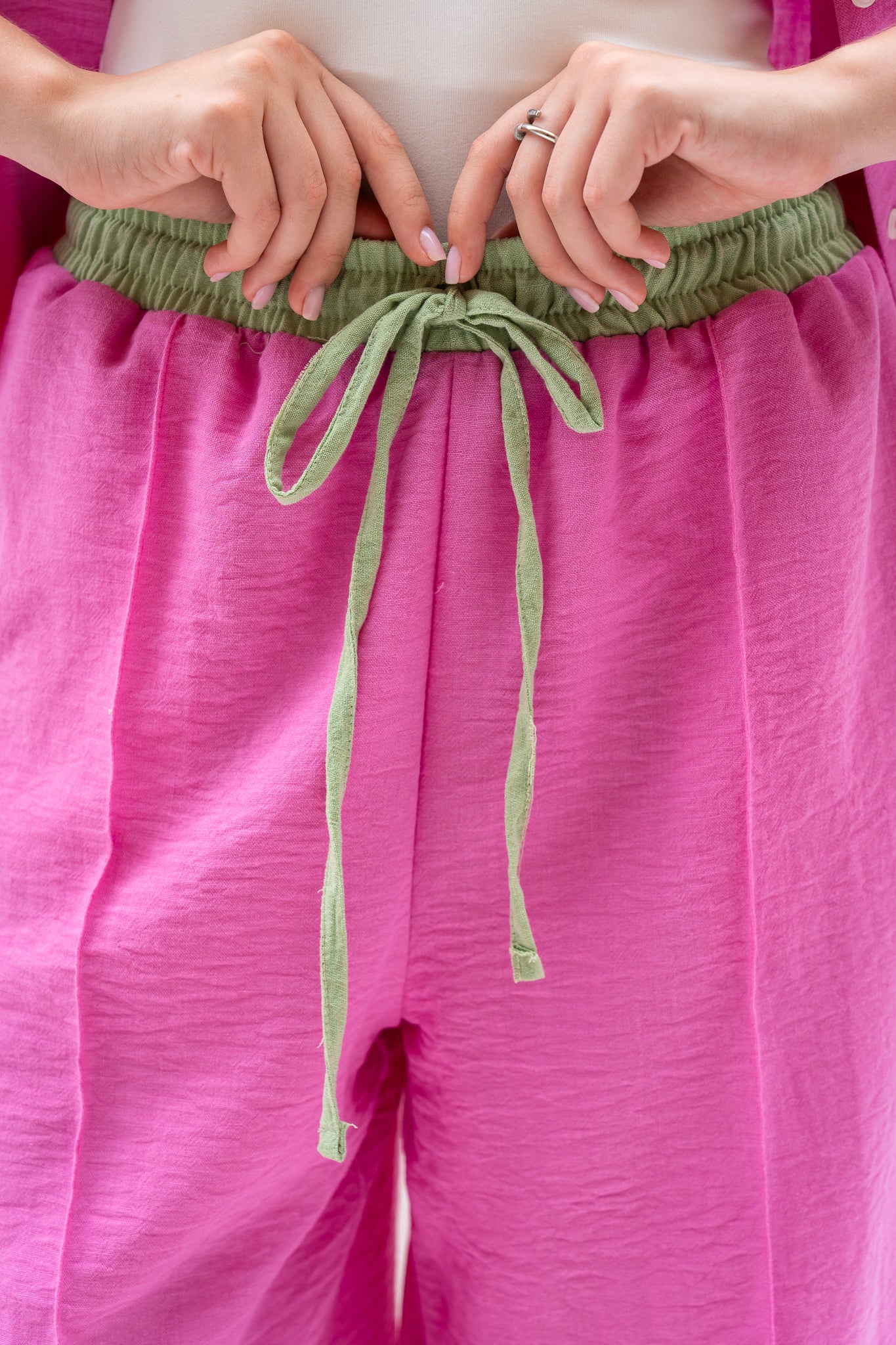 Basic Comfy Two-Piece Set - Half Sleeves
