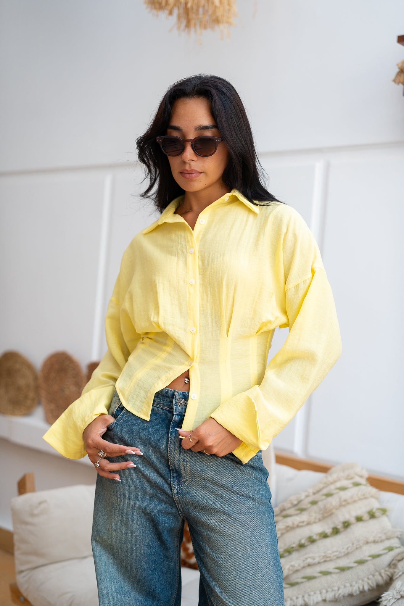 Corset Shirt - Structured & Stylish Silhouette
