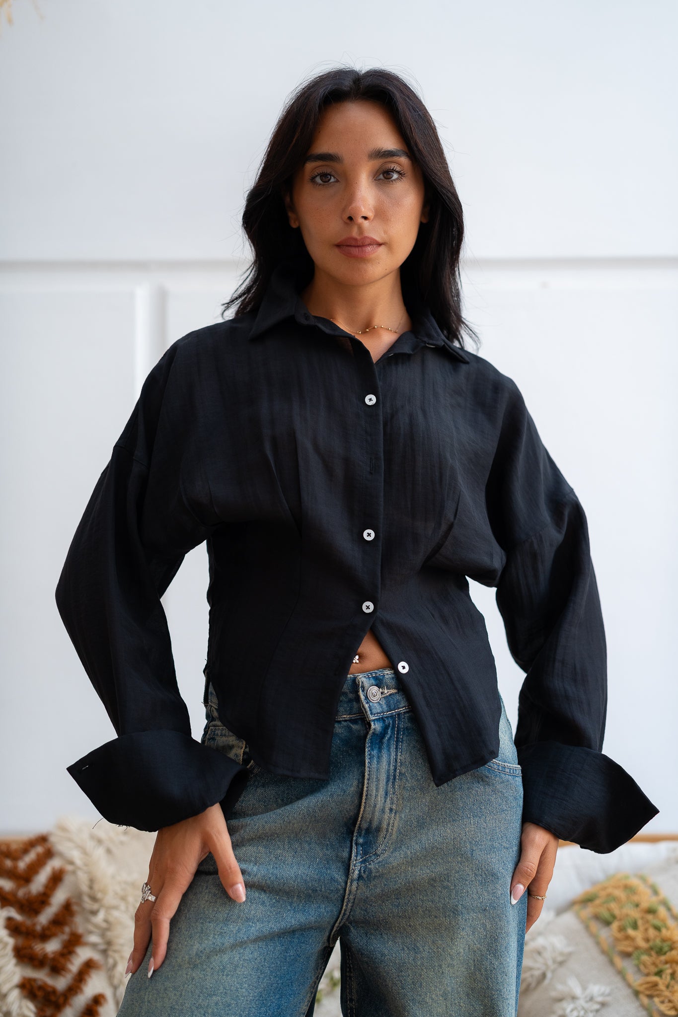 Corset Shirt - Structured & Stylish Silhouette
