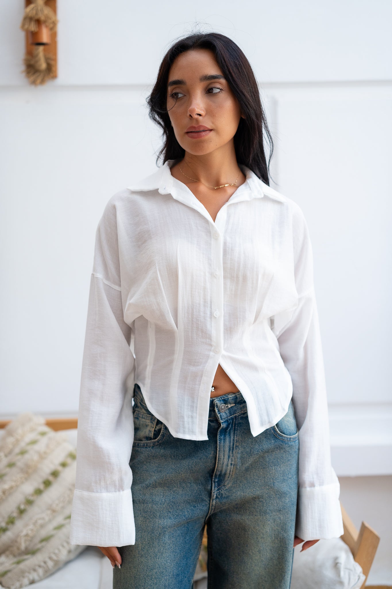 Corset Shirt - Structured & Stylish Silhouette