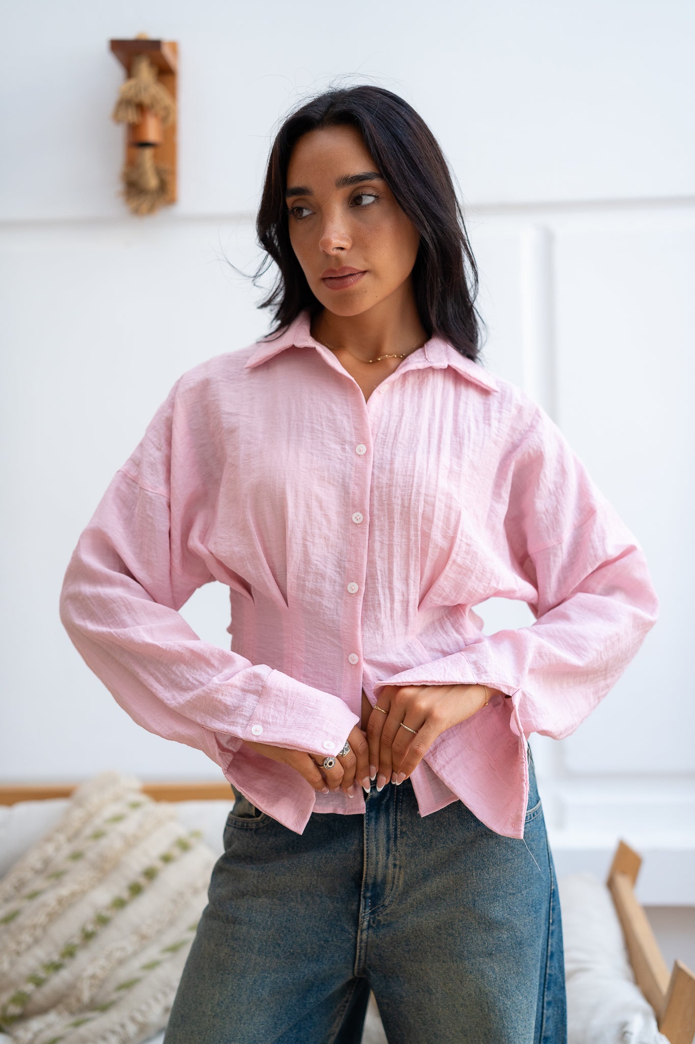 Corset Shirt - Structured & Stylish Silhouette