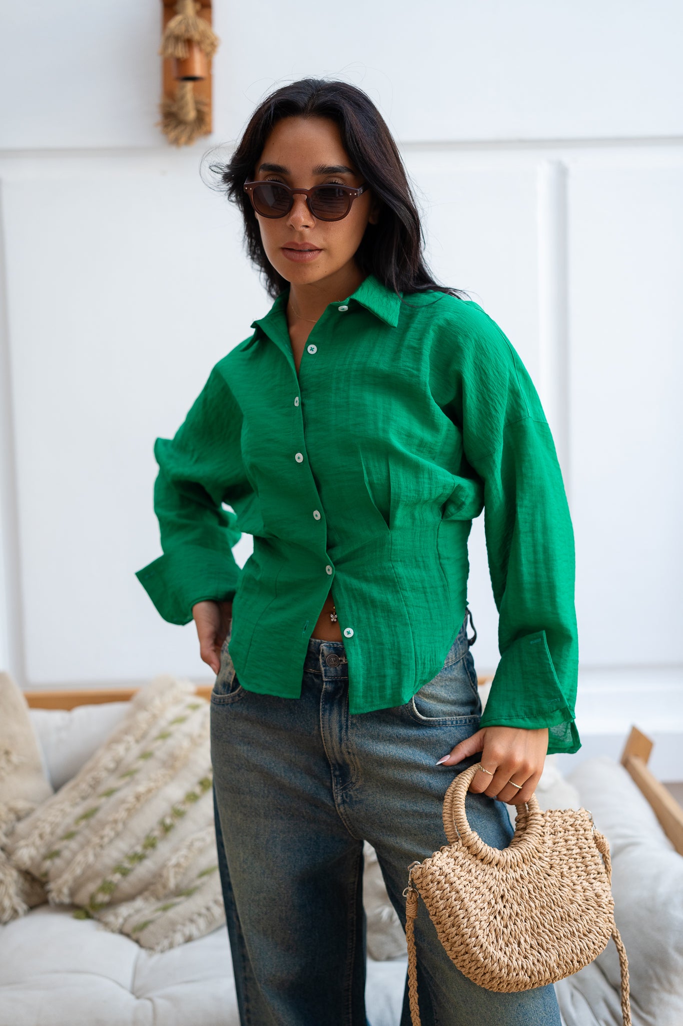 Corset Shirt - Structured & Stylish Silhouette