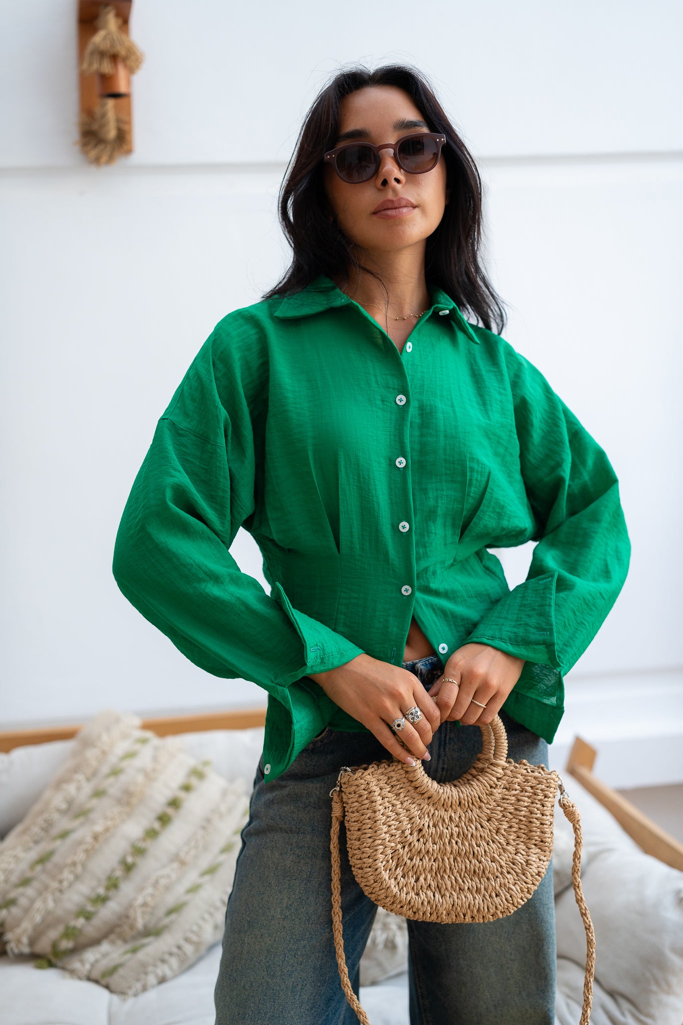 Corset Shirt - Structured & Stylish Silhouette