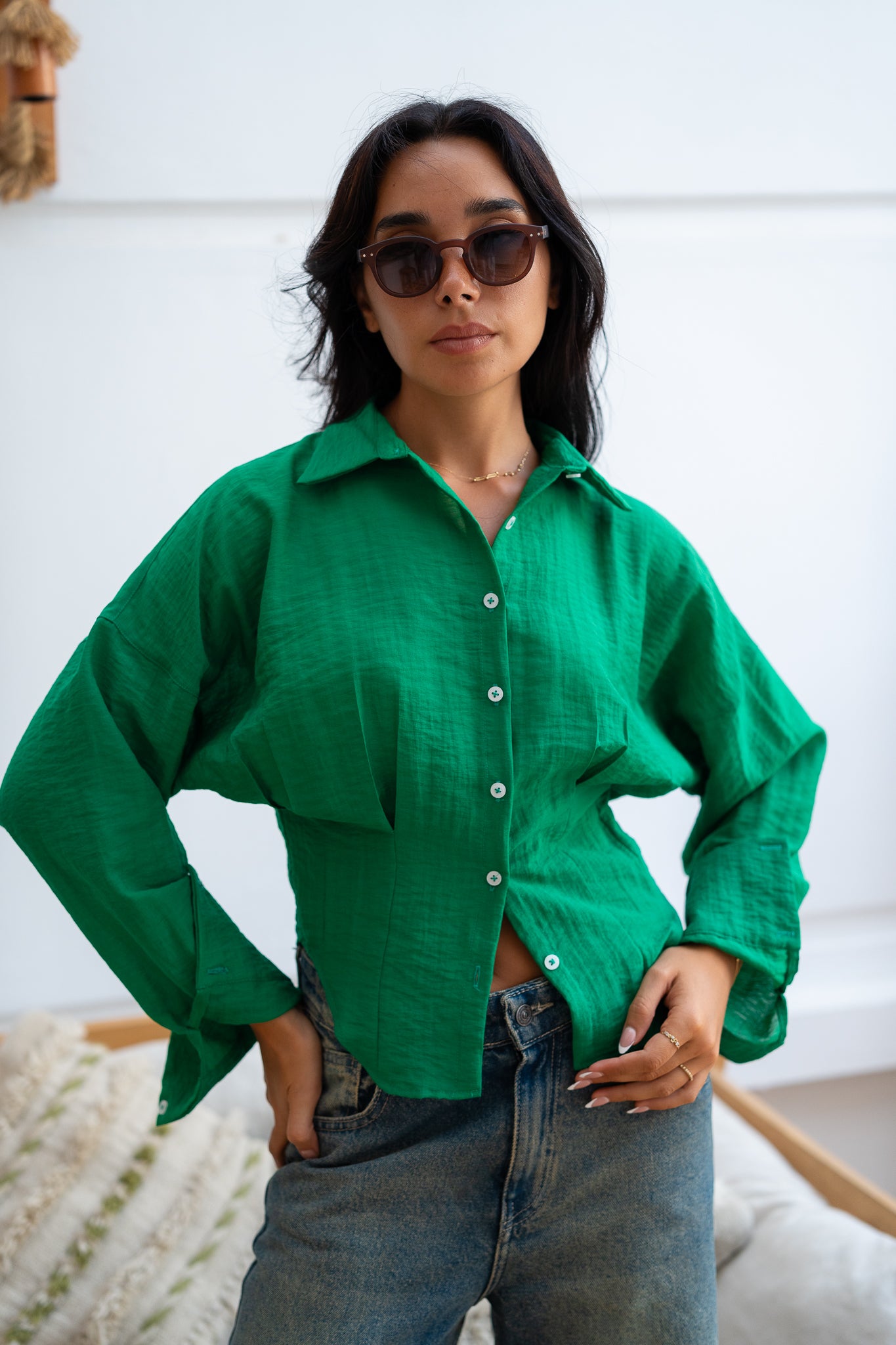 Corset Shirt - Structured & Stylish Silhouette