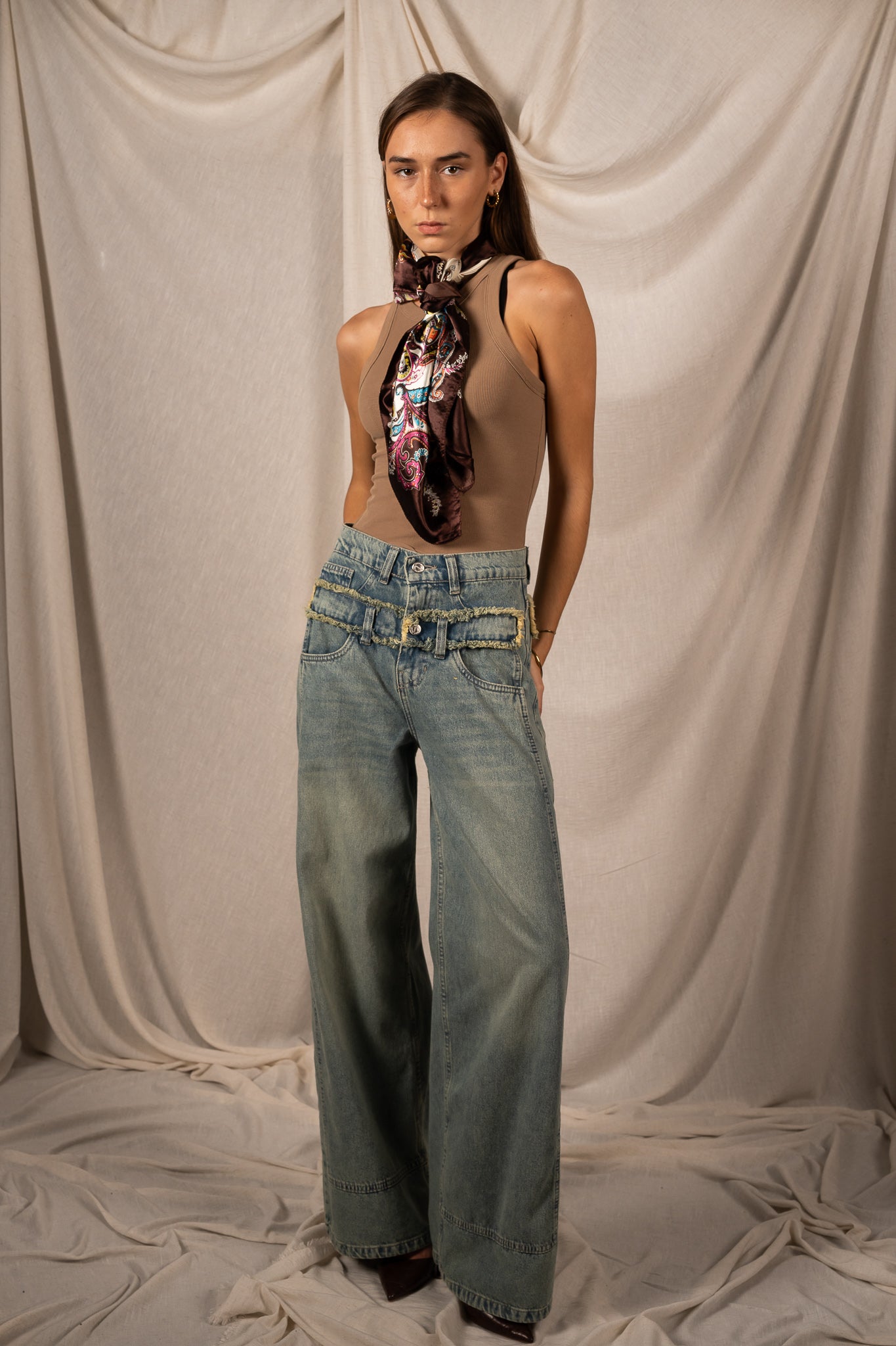 wide leg jeans