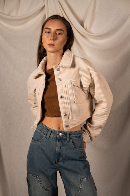 cropped jacket