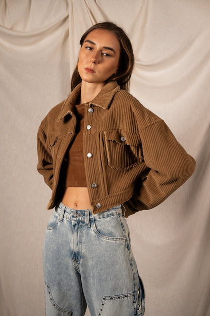 cropped jacket