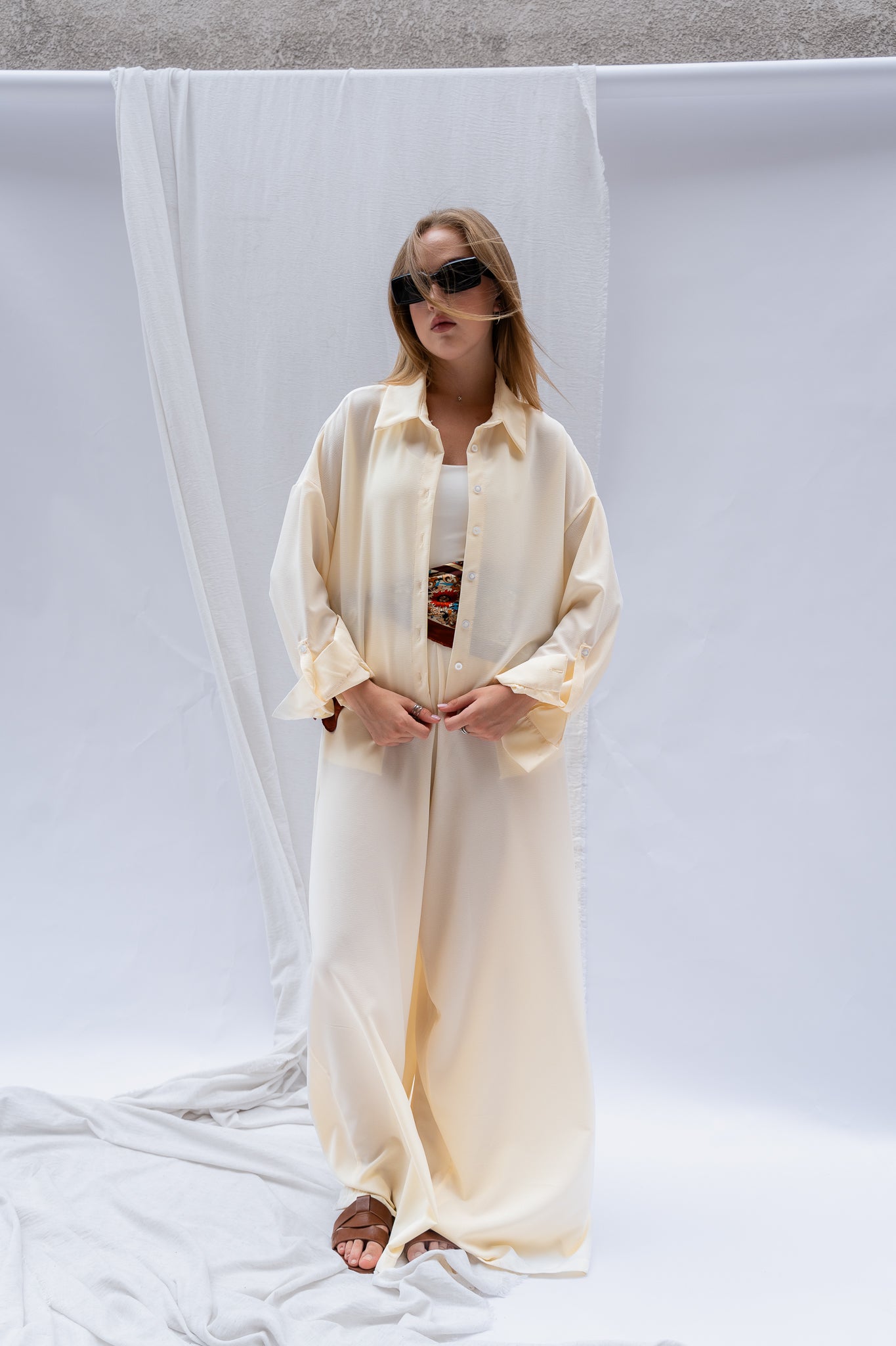 Basic Comfy Two-Piece Set - Full sleeves