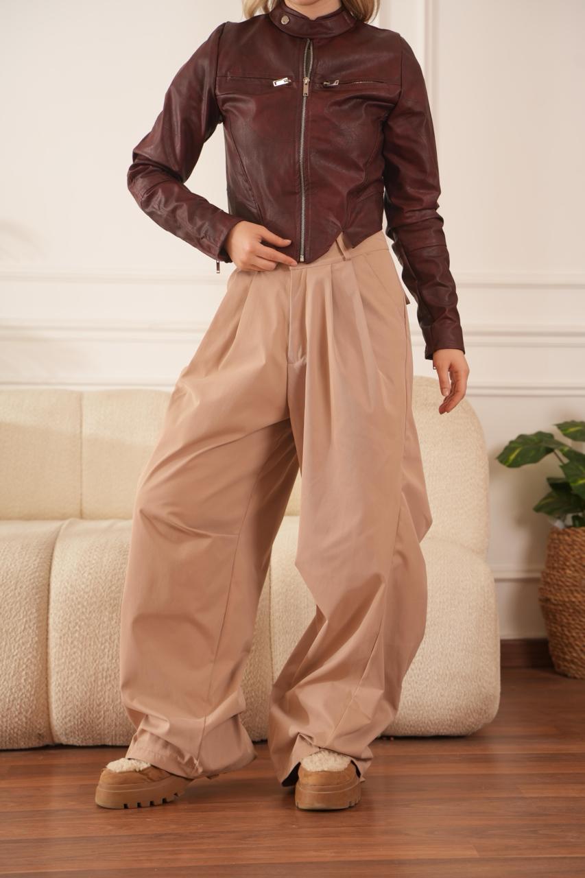 assymetric trousers