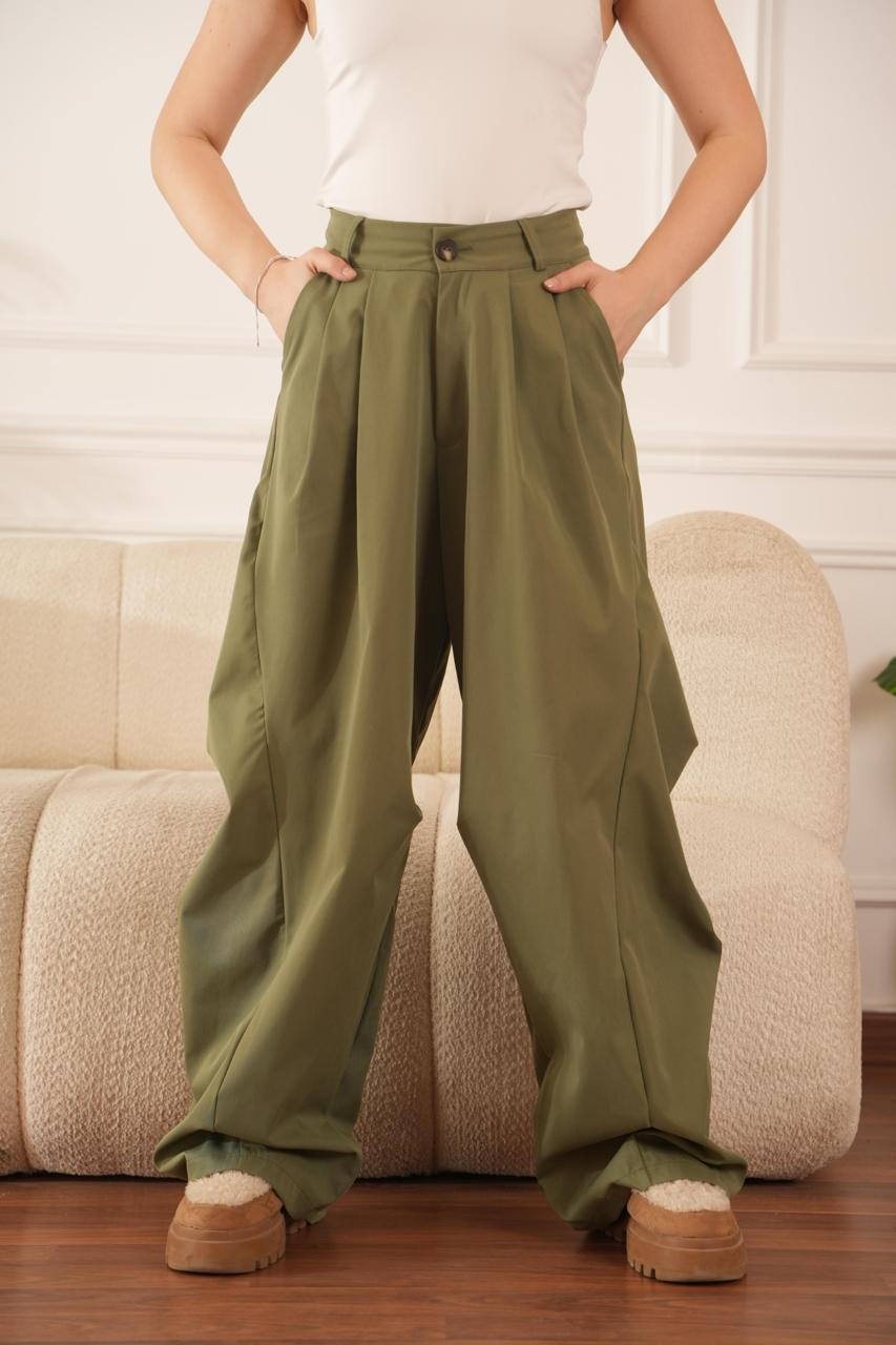 assymetric trousers