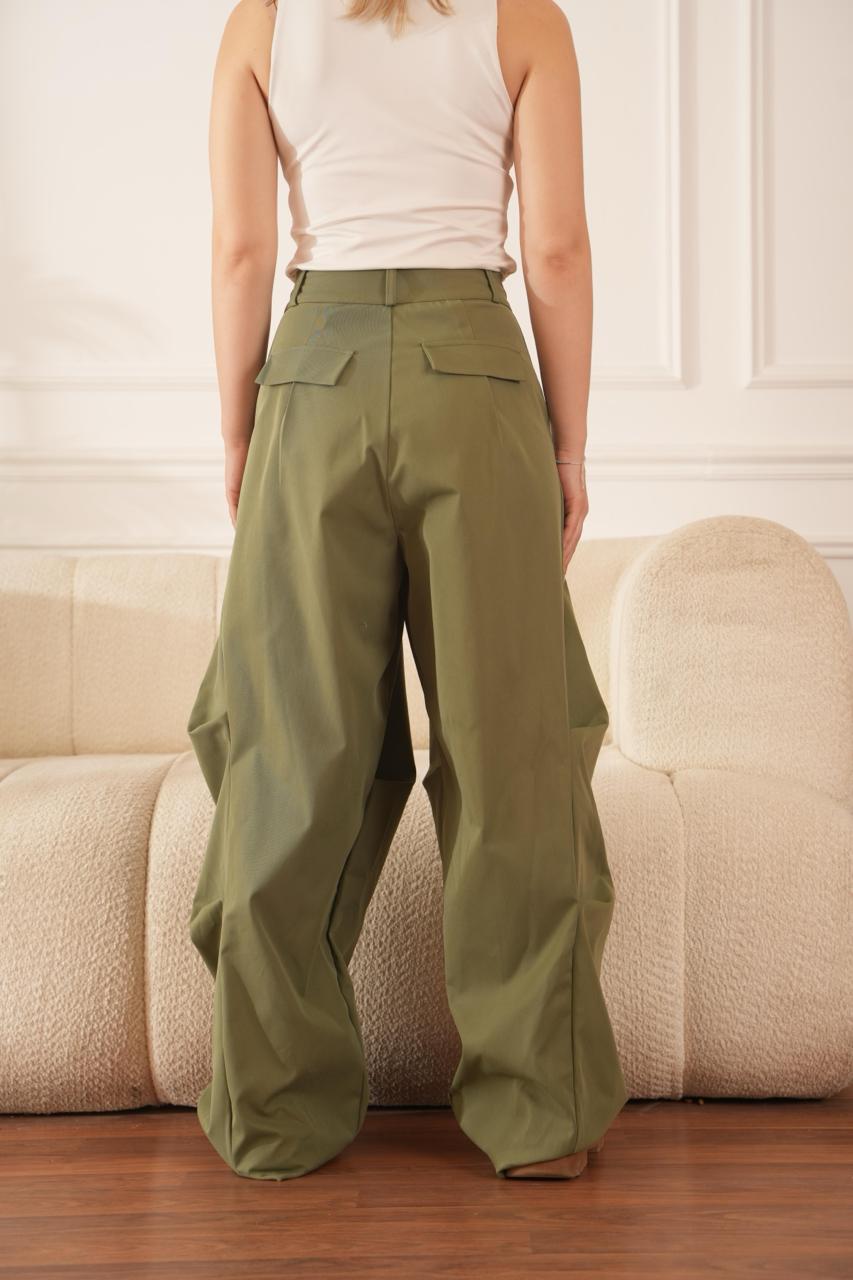 assymetric trousers
