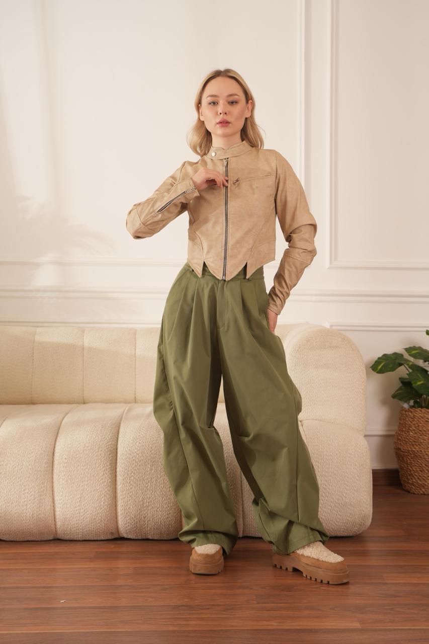 assymetric trousers