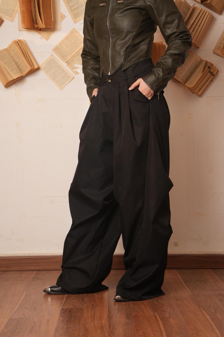 assymetric trousers